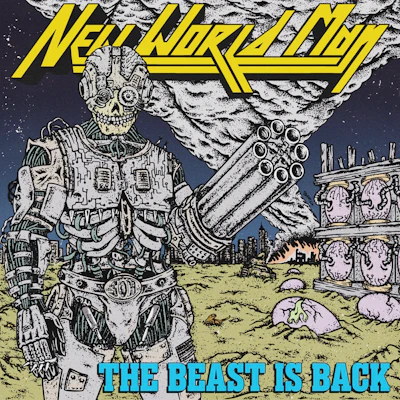 NEW WORLD MAN - "THE BEAST IS BACK" [12" VINYL-BLUE]