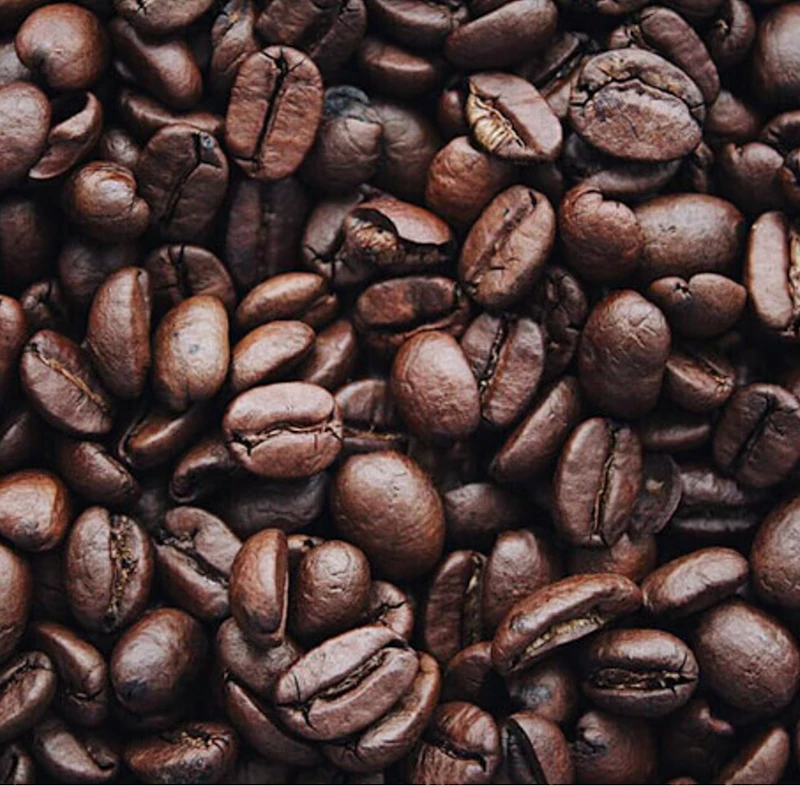 Fresh Palestinian whole coffee beans