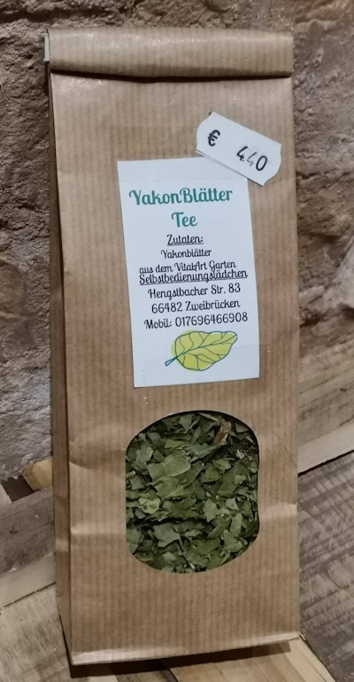 Mono Tee Yakonblätter , Ganzblatt, 15g