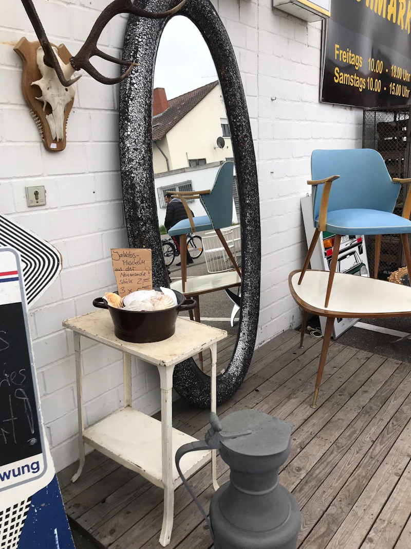 Großer Kare Design Spiegel