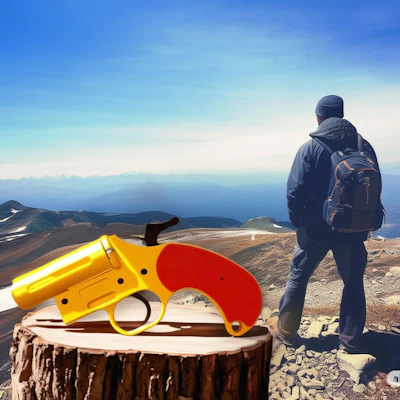Pistolet de détresse Lance Fusée C&T (CANADA) compatible Gomme Cogne