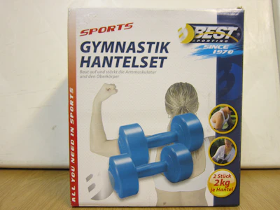 Gymnastik-Hantelset 2x2Kg