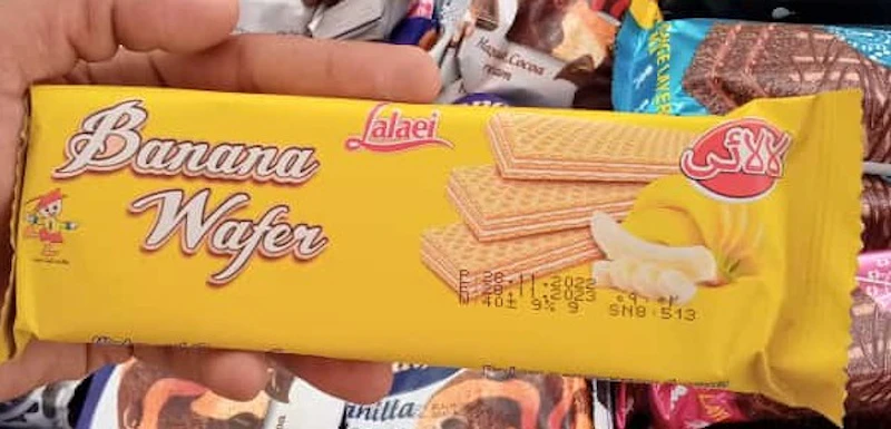 Lalaei Banana Wafers 03 Pack