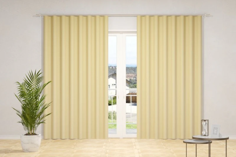 Curtain fabrics - SUNOUT, (back side of fabrics woven in white color), in 85 colors, width - 1,50 m.)