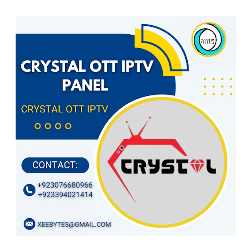 CRYSTAL OTT IPTV PANEL 