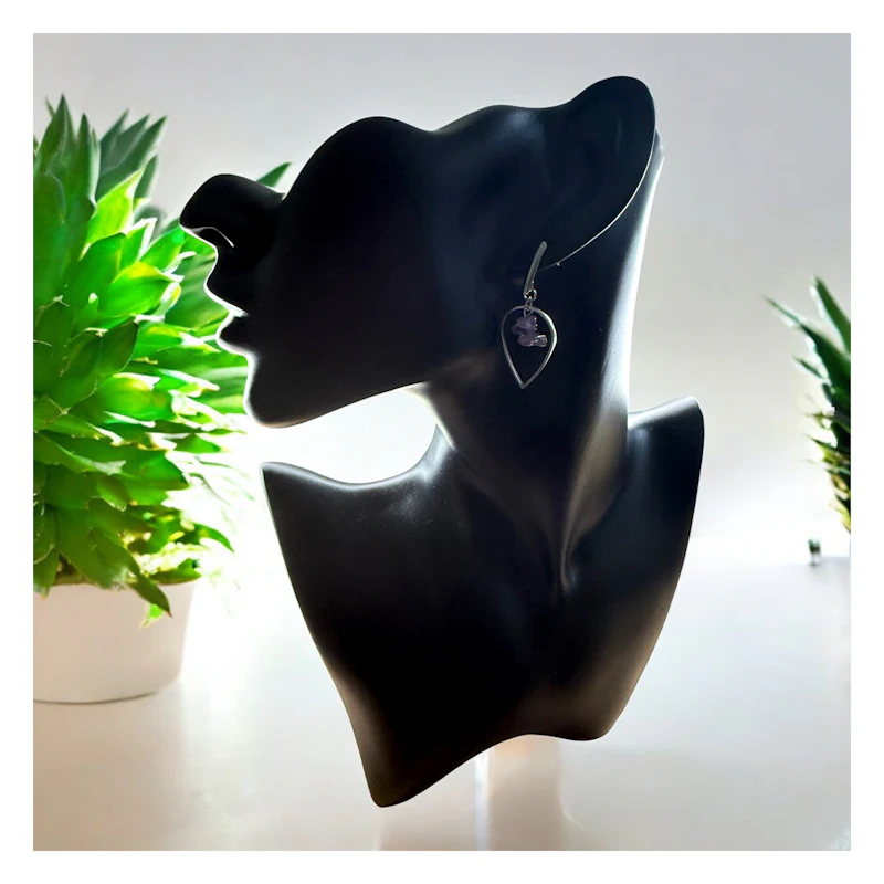 Ohrringe "Liara" mit Amethyst