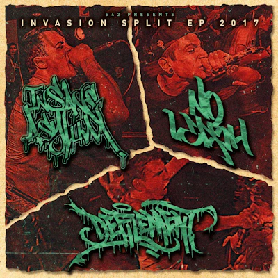 DEFILEMENT/INSANE ASYLUM/NO LEASH - INVASION SPLIT CD-EP