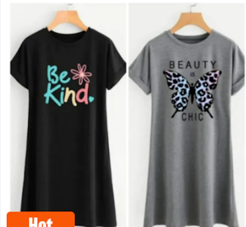 Long T-Shirts For Girls & Women
