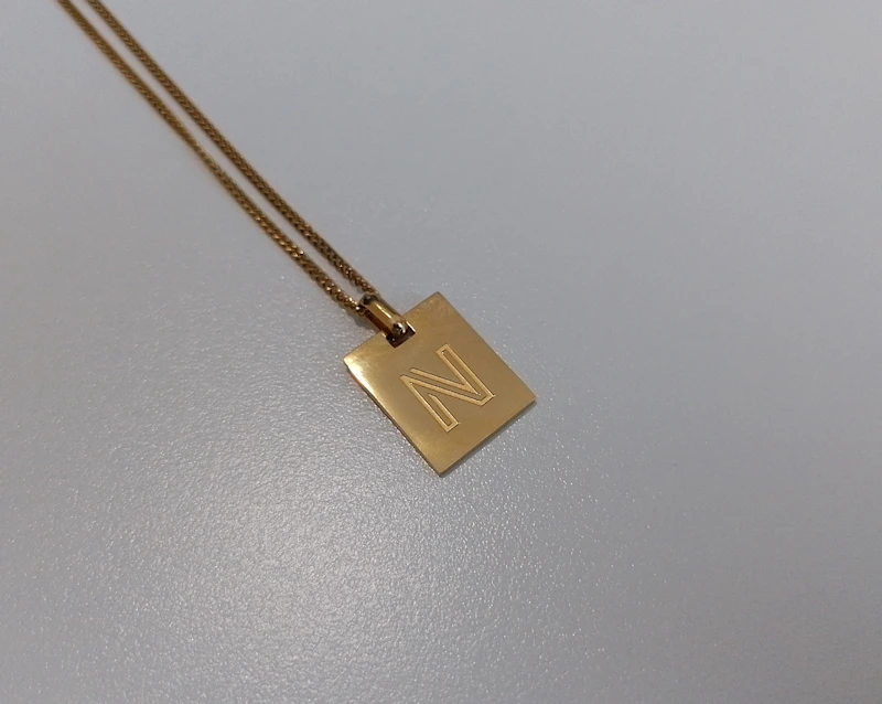 ORO Initial Necklace