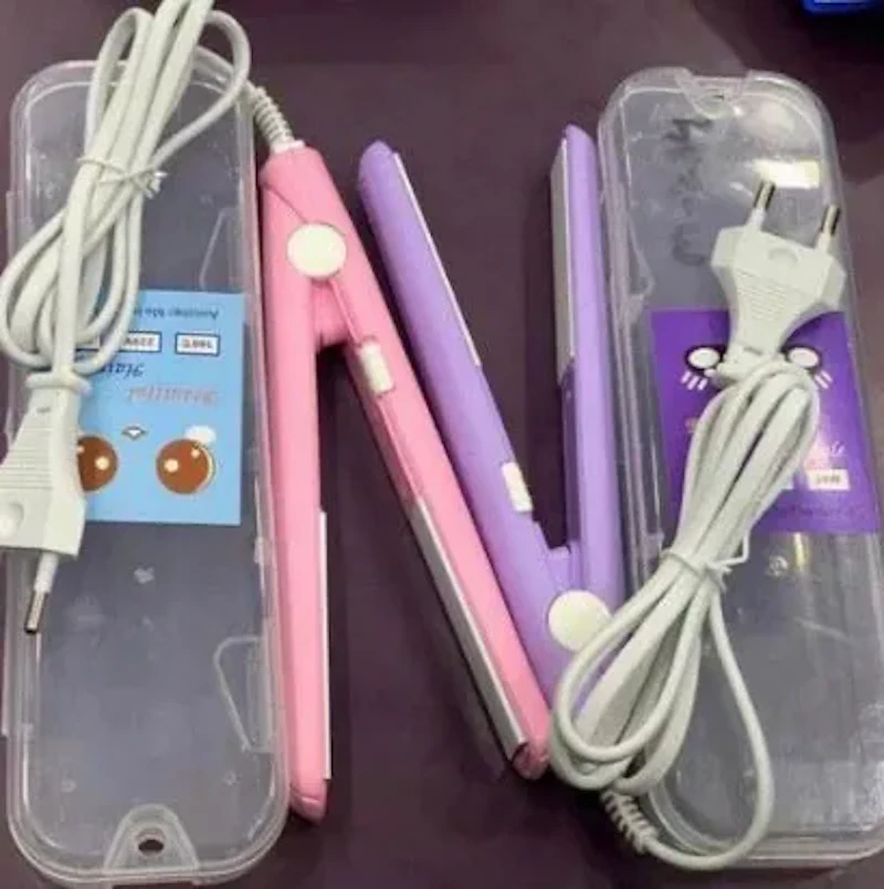 Mini Portable Hair Straightner And Straightener