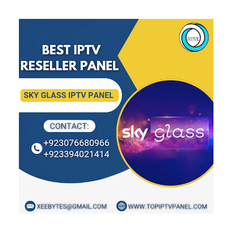 SKY GLASS IPTV PANEL 