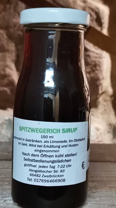 Spitzwegerich Sirup, 150ml   