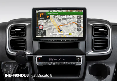 Alpine INE-F904DU8 Fiat Ducato Serie 8 Navigation