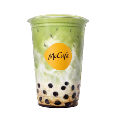  Iced Uji Matcha Bubble Latte (Mcdonald)