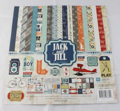 Scrapbook - Set "Jack & Jill" , Boy