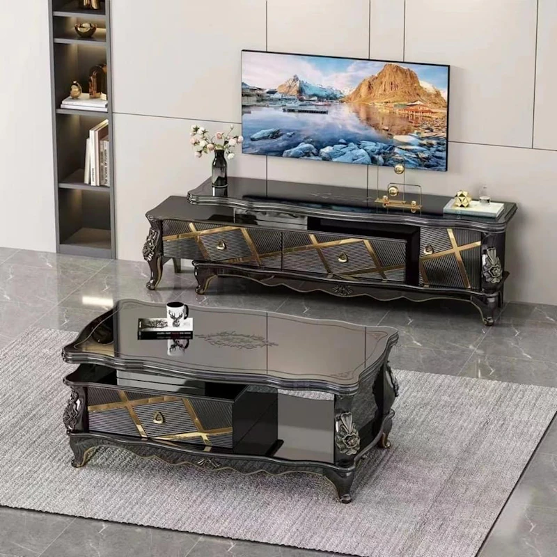 Table basse et tv