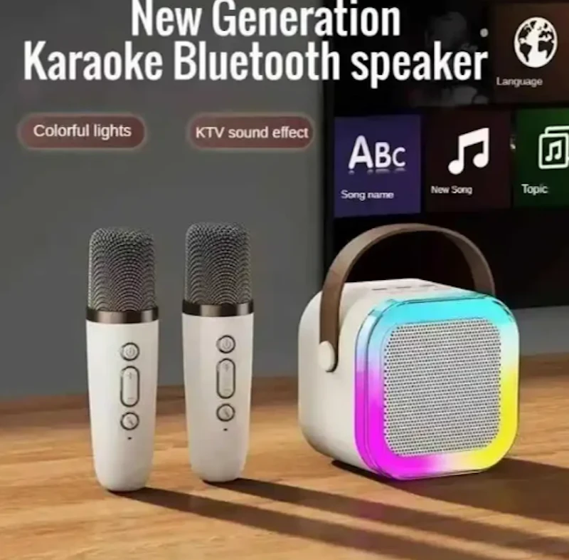 Speaker K12 With  2 Mic