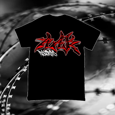 AAK RECORDS "ASHsCRiBBz" LOGO SHIRT