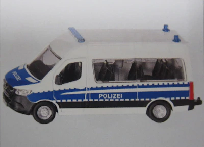 Siku 2305 Mercedes-Benz Sprinter Bundespolizei