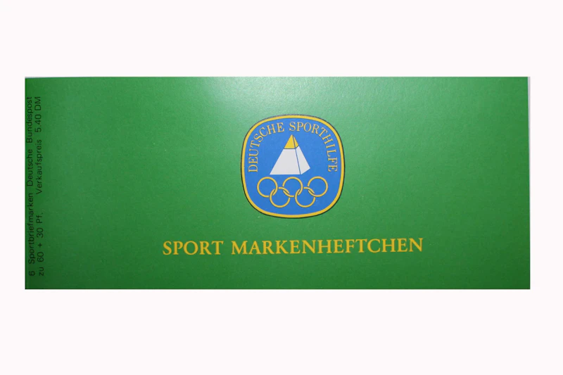 Briefmarkenheftchen Bund "Sportmarkenheftchen 1980", postfrisch