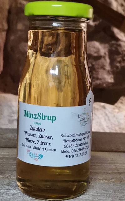 Minz Sirup, 150ml  