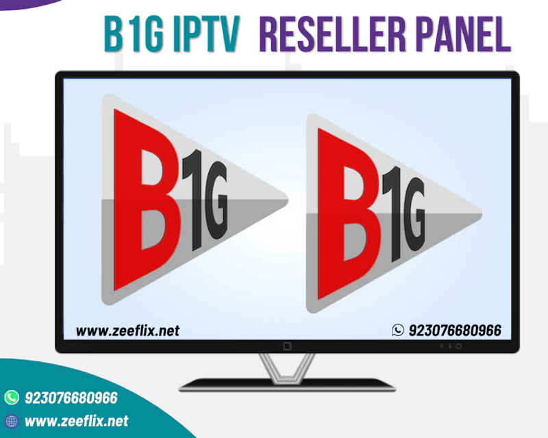 B1G IPTV PANEL | B1G PLAYER IPTV 