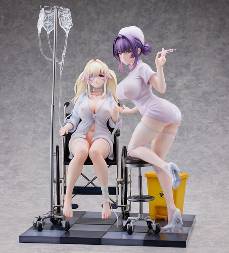Original - Yuri & Stella - 1/4 - Hospital ver. (Hotvenus, Native)