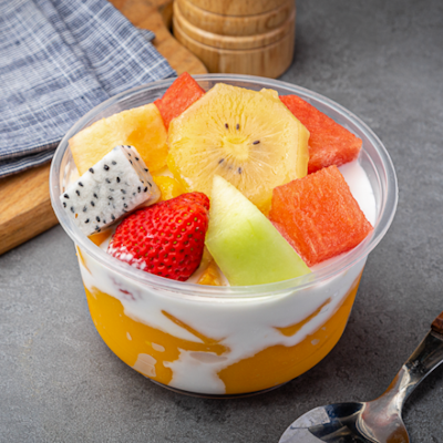 Mixed Fruit with Coconut Balls Syrup (筷子基糖水舖)