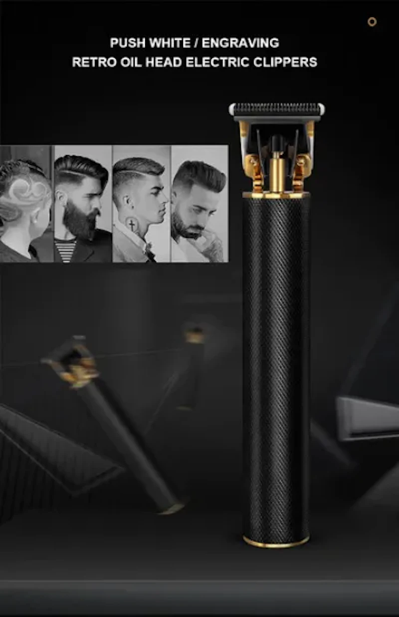 Professional T9 Vintage Trimmer For Men (rechargeable)