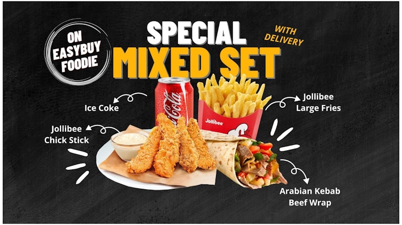 Jollibee Arabian Kebab Combination