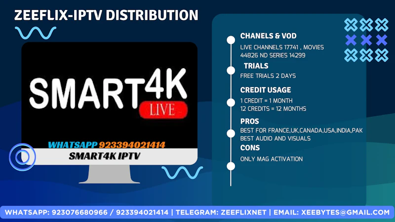 SMART4K IPTV | SMART 4K IPTV SUBSCRIPTION |