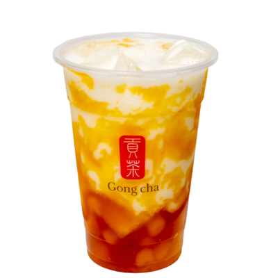 Mango Milk with bubble (關閘Gong Cha)