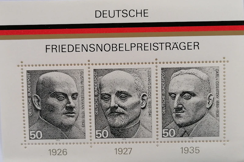 Briefmarken Deutschland Bund Block 16, "Nobelpreisträger d. Literatur", postfrisch
