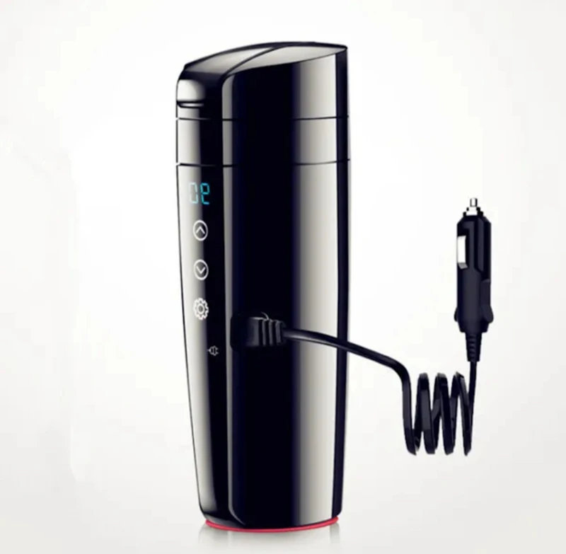 Smart heated kittle Touch screen car heated mug with temperature control