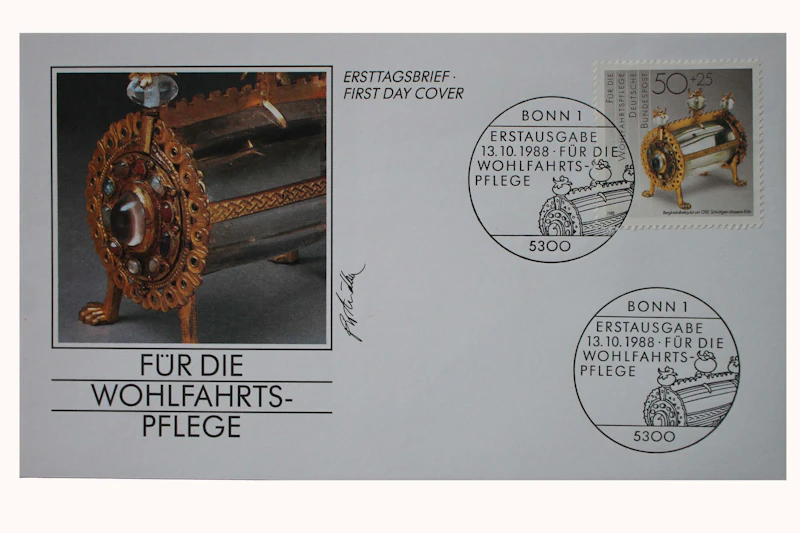 Robbert´s Briefmarken FDC Bund Wohlfahrt 1988 MiNr. 1383-86