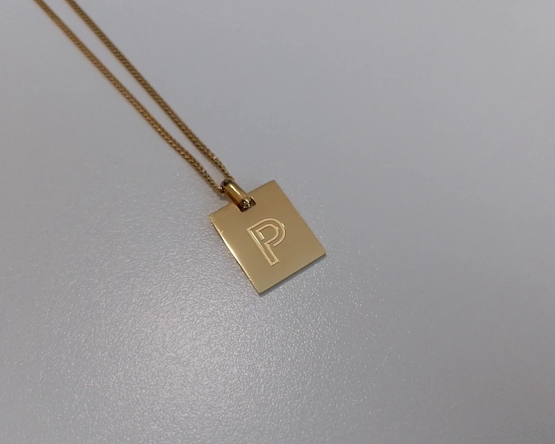 ORO Initial Necklace