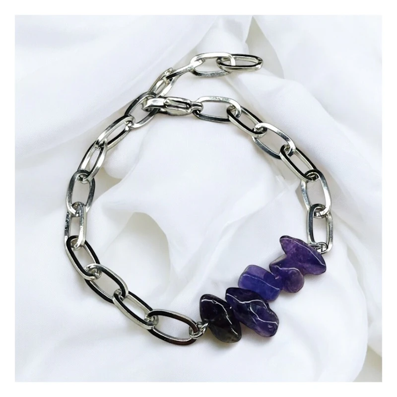 Armband "Ylena" mit Amethyst