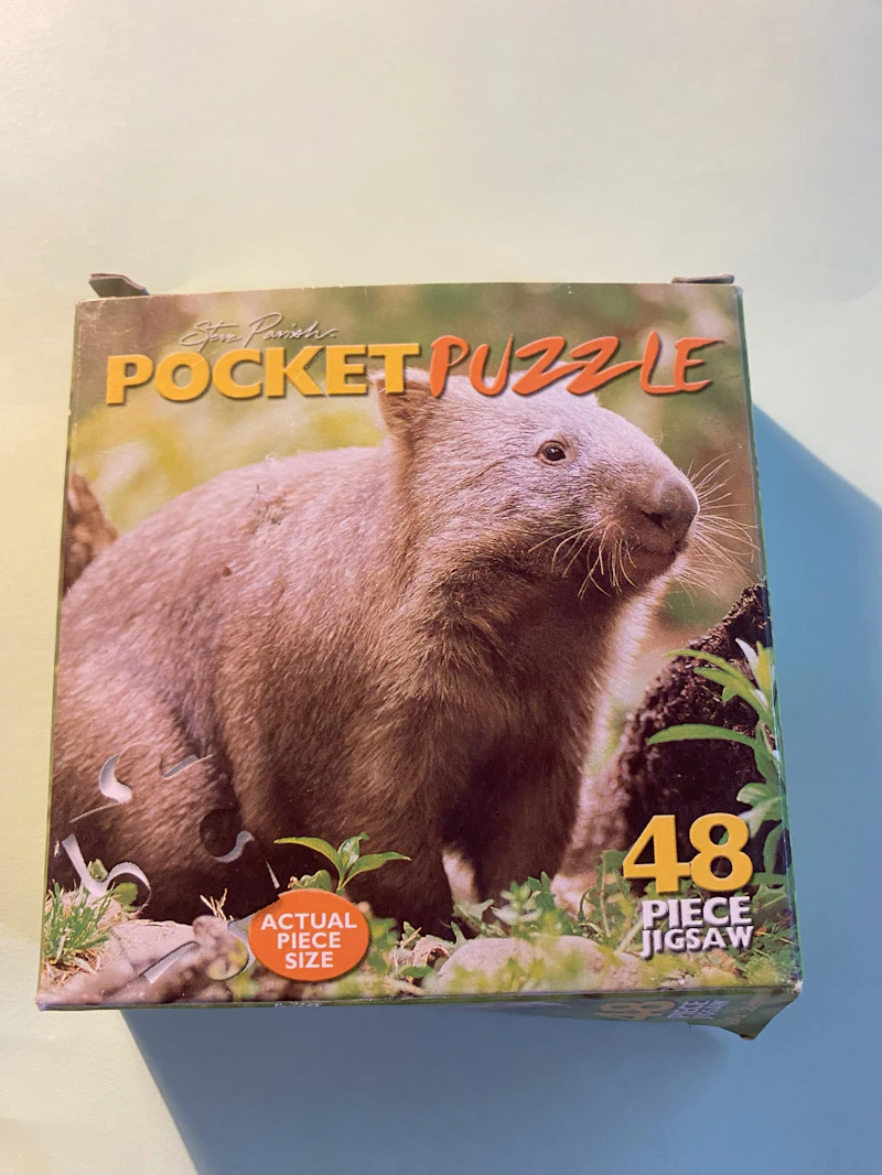 Pocket puzzle- Wombat