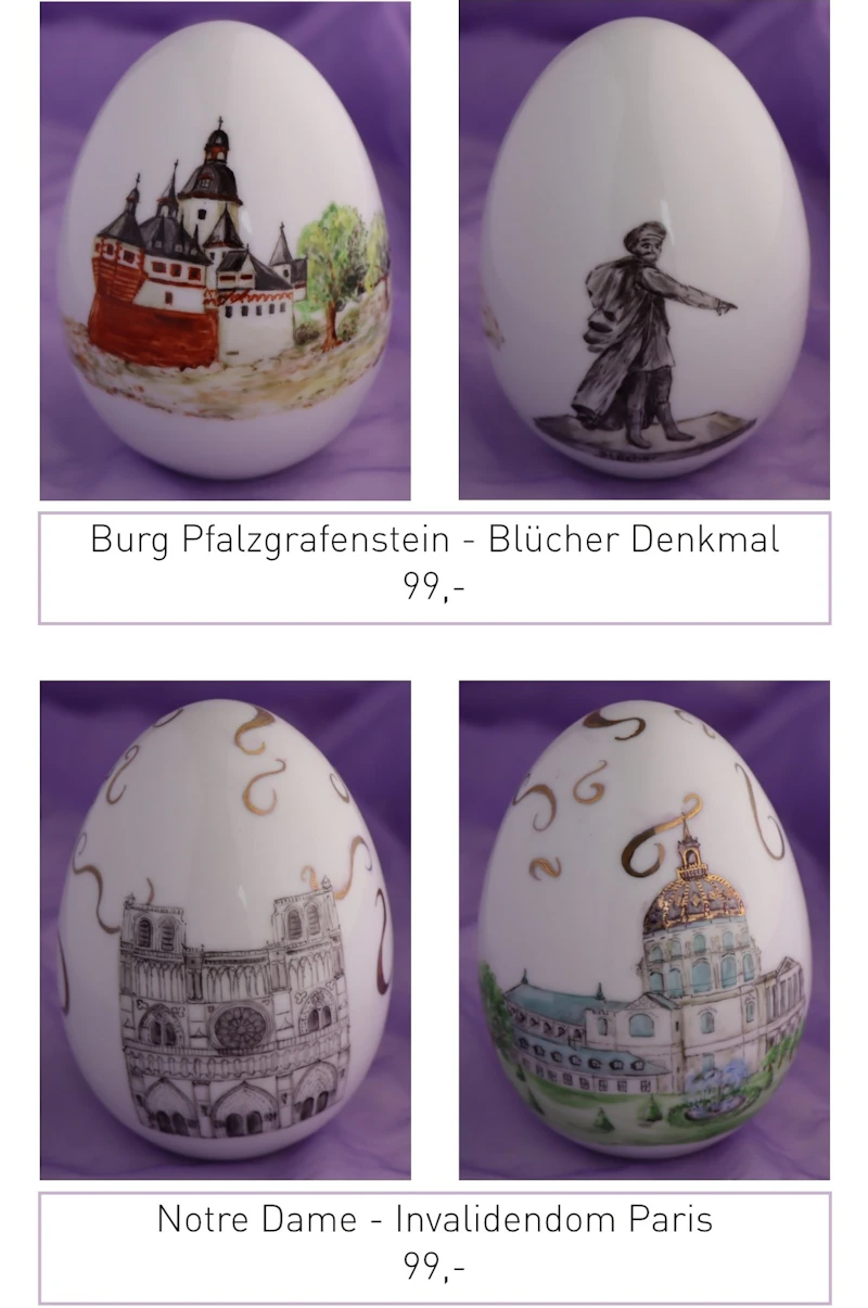 Große Standeier - verschiedene Motive