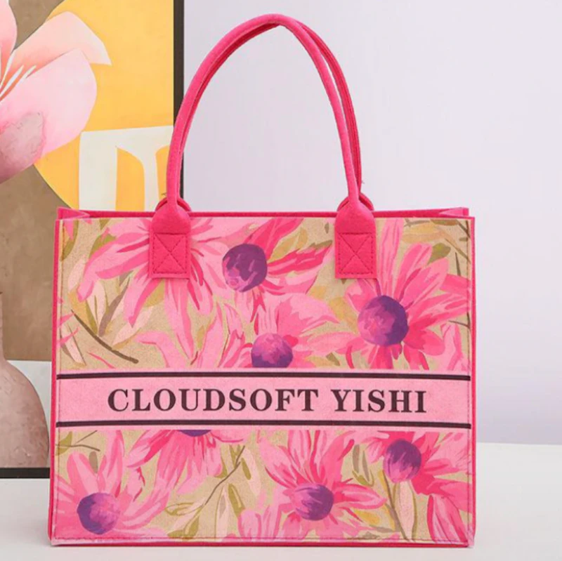 Sac Feutre multicolore 