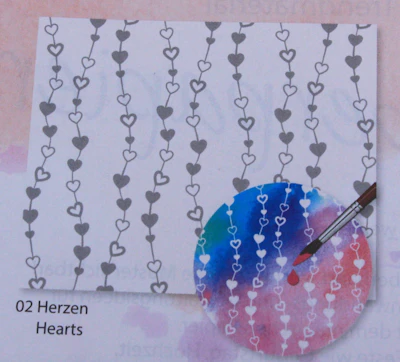 Zauberpapier "Herzen" DIN A4