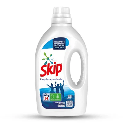 SKIP | Lessive Detergent Liquide | Nettoyage en profondeur lavages 