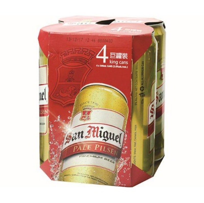 King Beer 500ml 4 cans (San Mui)