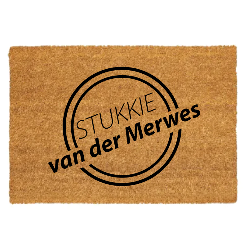 Stukkie van der Merwes Doormat