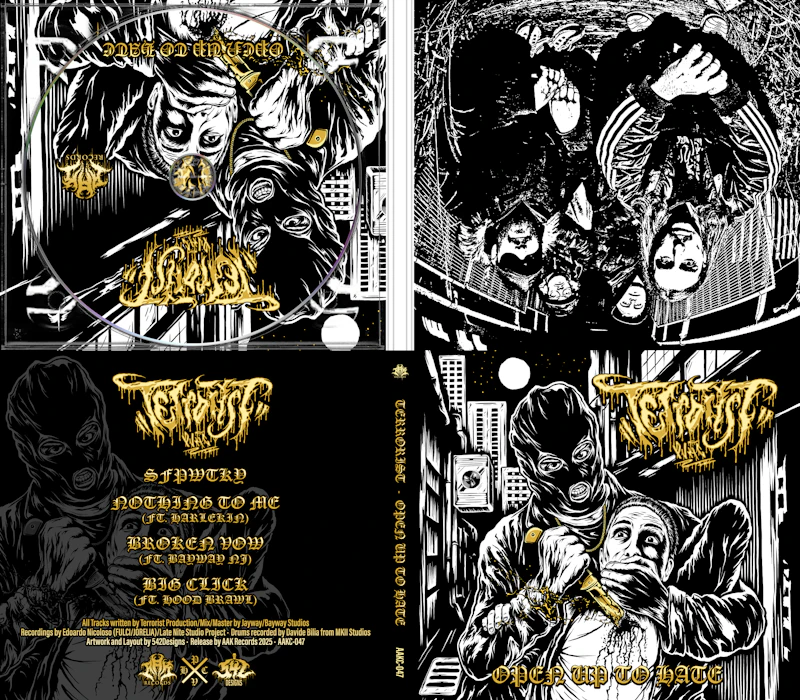 TERRORIST - "OPEN UP TO HATE" CD-EP