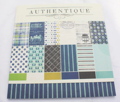 Authentique™ Scrapbook - Block "Suave"