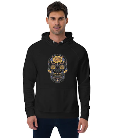 Unisex eco raglan hoodie