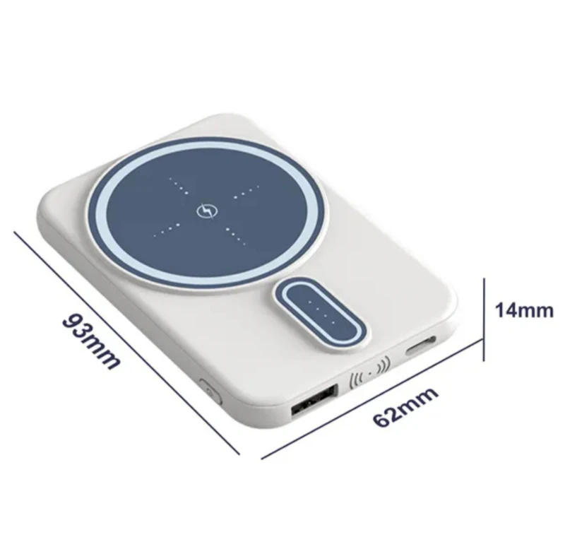  Power bank magnetic for iphone with magnetic base