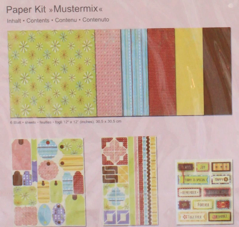 Scrapbook - Set "Mustermix"