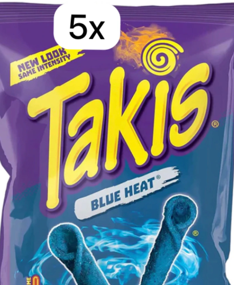 Takis Blue Heat 5 pack